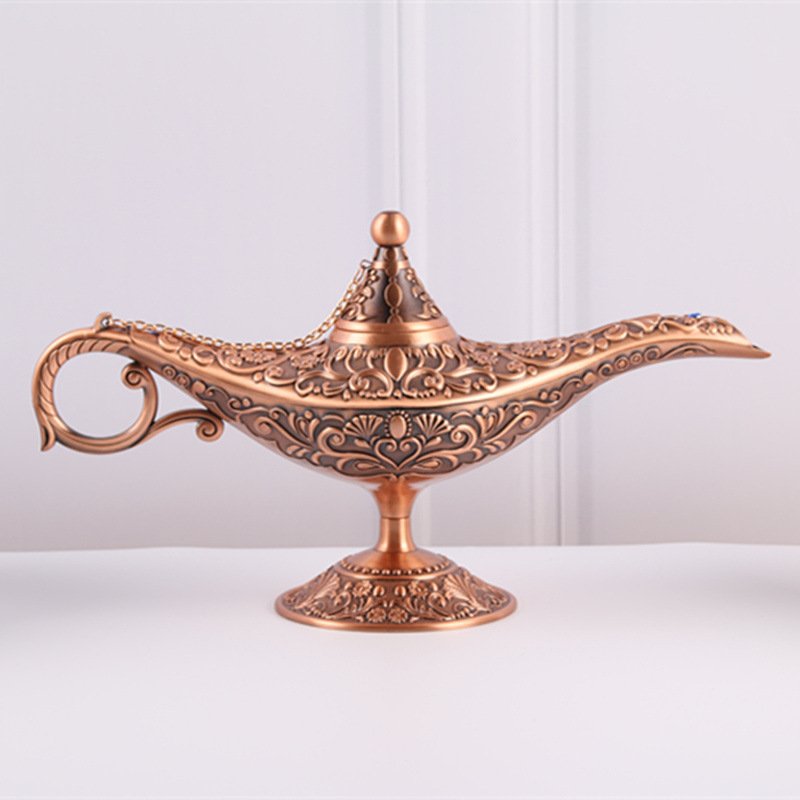 Wholesale Large Magic Lamp European Metal Craft Vintage Home Accessories For Living Room Decor