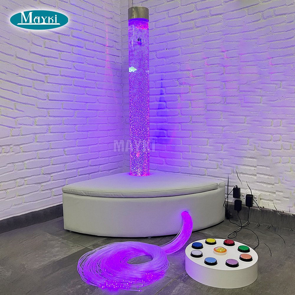 Sensory Interactive Aquarium Water Bubble Tube Light