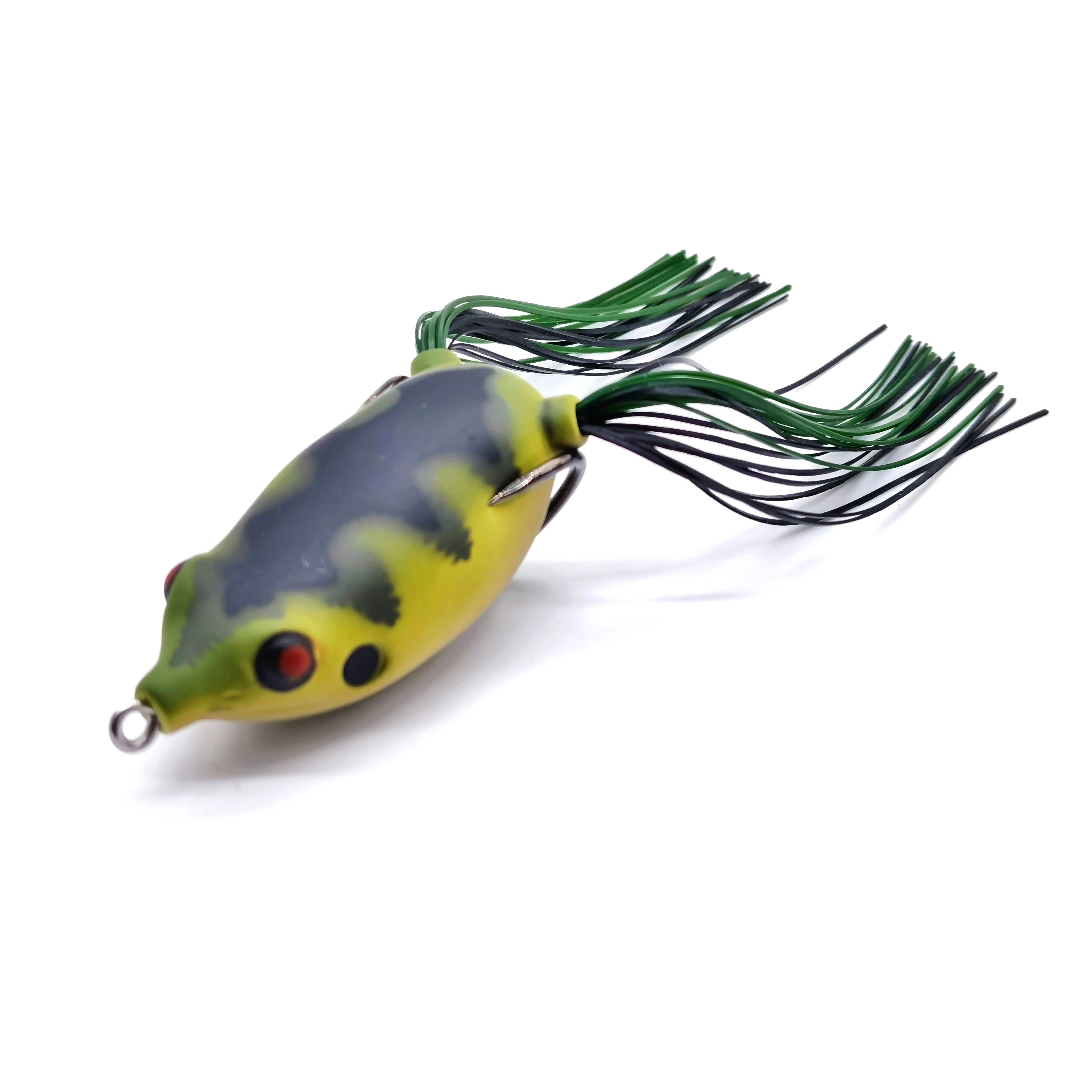 55mm 13.8g fishing bait sinking lures for hair stops accessories PVC Fishing Soft frog lure