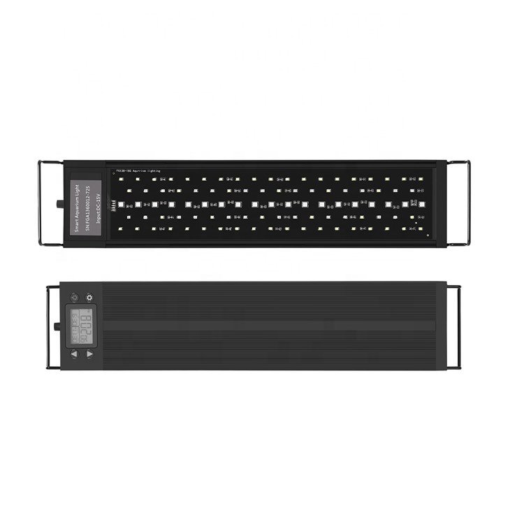 Fullgain 4 feet LCD freshwater aquarium fish light lamp Programmable aquarium light full spectrum led light for small aquarium