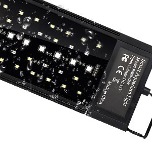 Fullgain 4 feet LCD freshwater aquarium fish light lamp Programmable aquarium light full spectrum led light for small aquarium