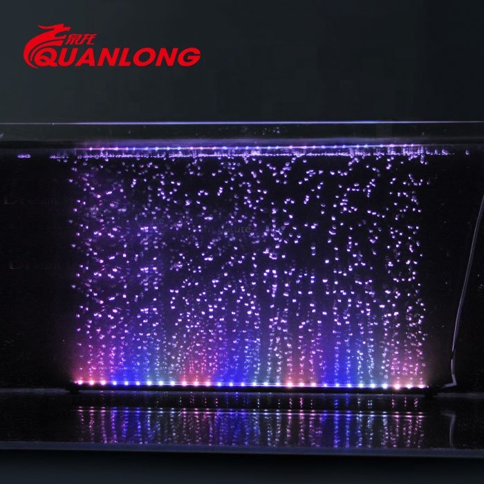 Quanlong underwater aquarium led rgb fish tank light waterproof aquarium led rgb for gold fish