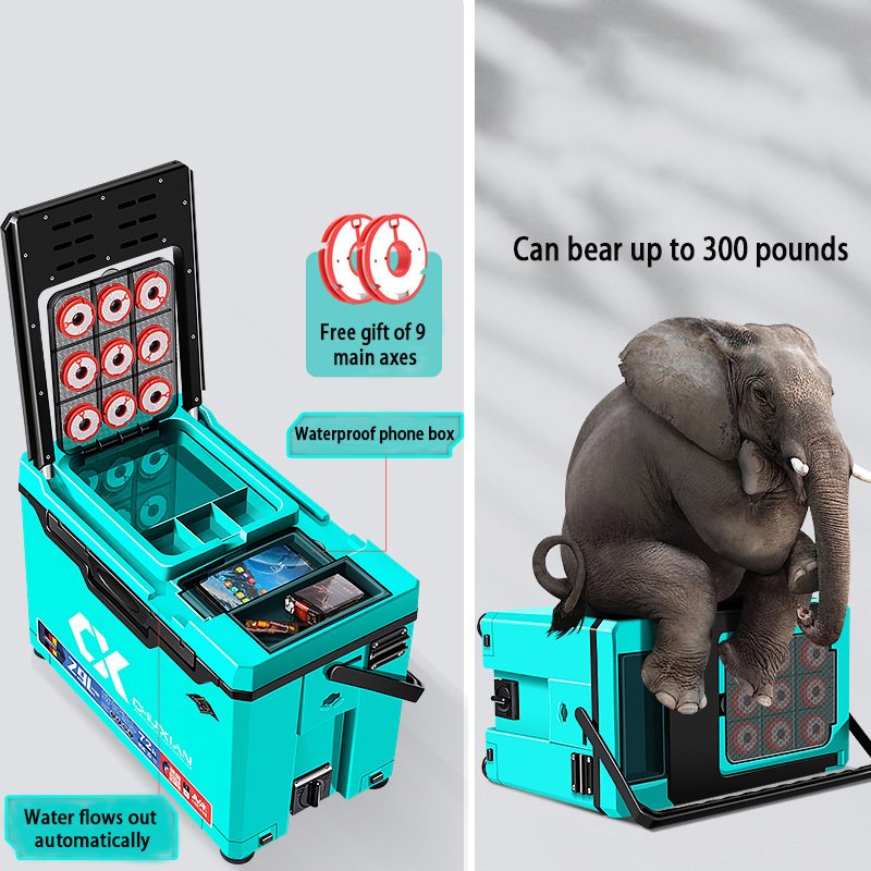 Fishing Outdoor Professional Cooler Box For Camping And Climbing Fish Water Tank Ultra-light Incubator 30L Fishing Box