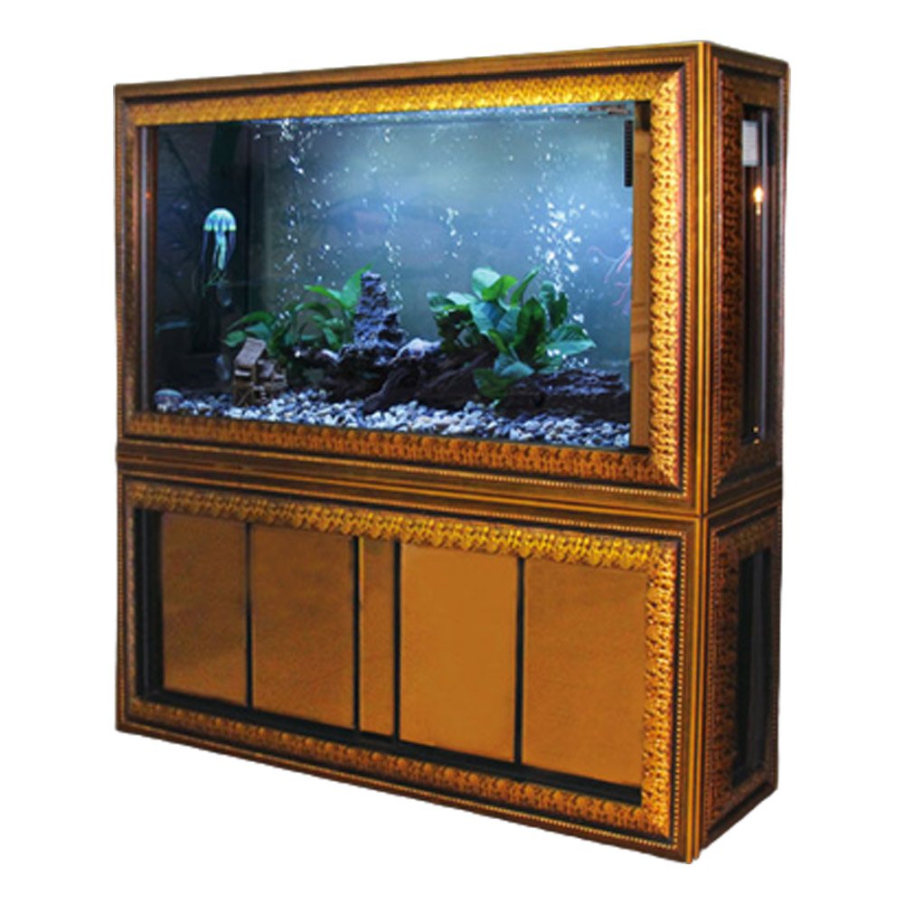 WOLIZE Fish Tank Aquarium Fish Wide No Border Aquarium Tank Hd Aluminum Alloy Wholesale Glass Fish Bowls Aquariums & Accessories