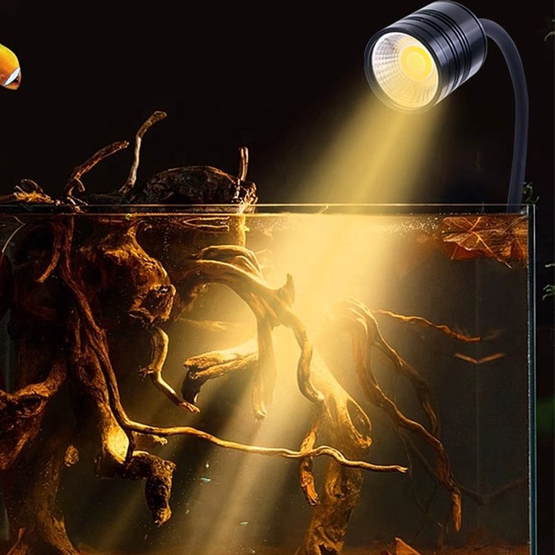 Wholesale Mini Freshwater Planted 3W 5W 7W Fish Tank Led Aquarium Lights for Aquarium Fish Tank aquarium spotlight