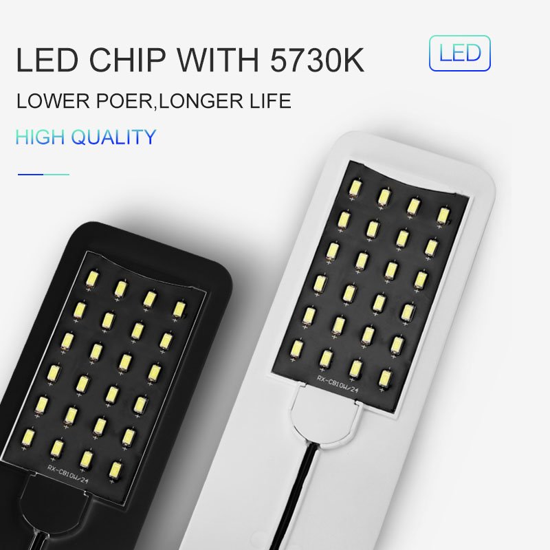 Super Slim LED Aquarium Light Lighting Plants Grow Light 10W Aquatic Plant Waterproof Clip-on Lamp For Fish Tanks Accessories