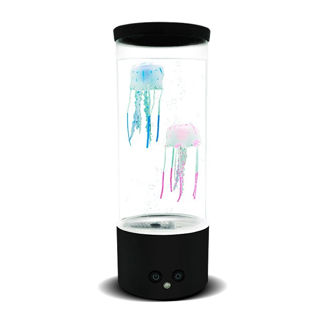 Water feature brush-less Jellyfish lamp Aquarium mood lamp for home and office gift