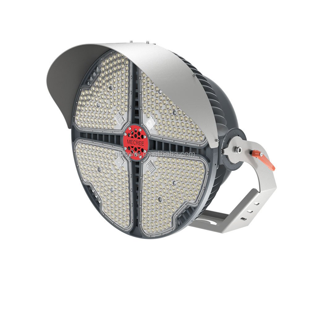 Multi-purpose 800 watts marine above water led fishing lights with round aluminium