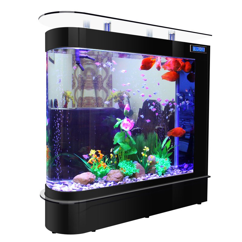 Wholesale Favourable Price Customized Smart Fish Tank Set Aquarium With Filter And Light