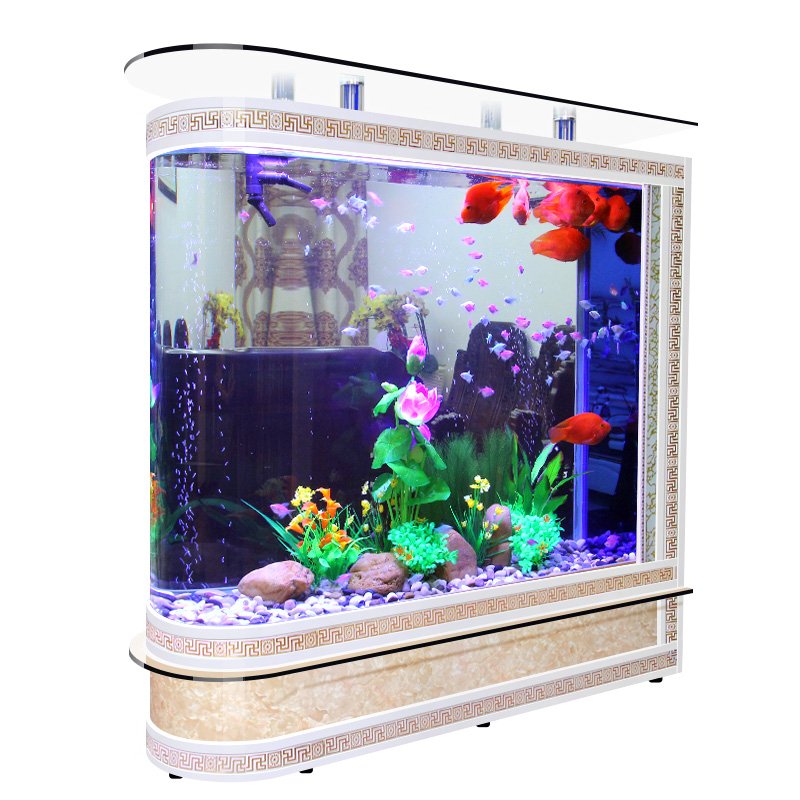 Wholesale Favourable Price Customized Smart Fish Tank Set Aquarium With Filter And Light