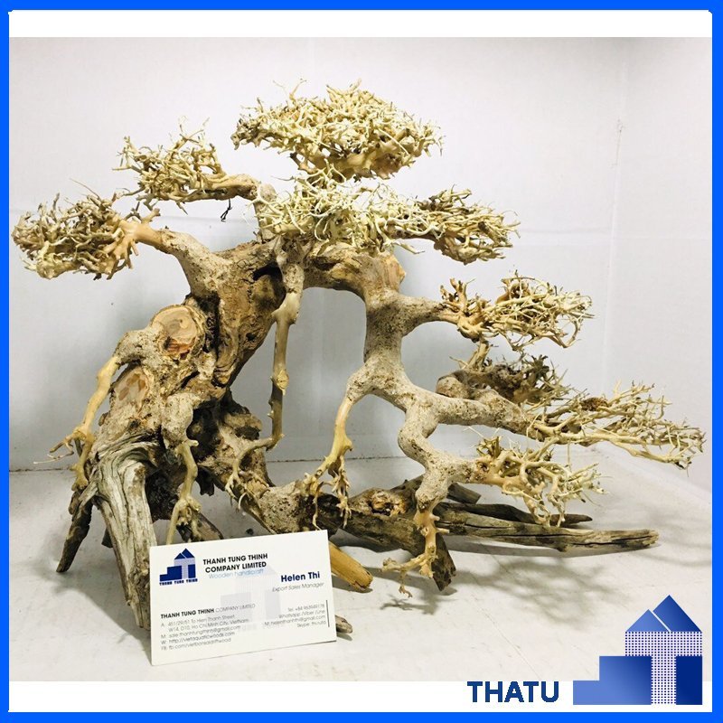 Artificial Bonsai Driftwood Safe for Fish Tank Decoration WhatsApp: +84 961005832