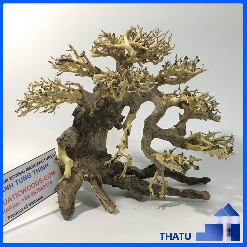 Artificial Bonsai Driftwood Safe for Fish Tank Decoration WhatsApp: +84 961005832