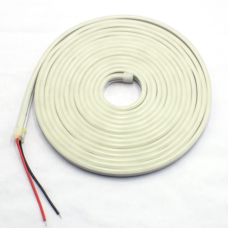 6 * 12MM Neon LED Flexible Aquarium Lighting Belt 12V Ice Blue Lights Waterproof Soft LED Flex Neon Light