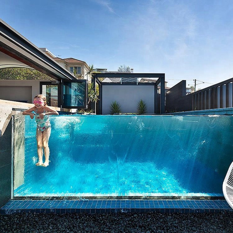Wholesale products high quality cast big piece acrylic sheet panel for swimming pool wall