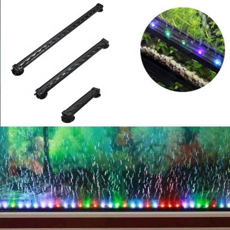 Hot Sell Underwater IP68 Waterproof Reef Tank Lights F5 Colorful Air Bubble LED Aquarium Light