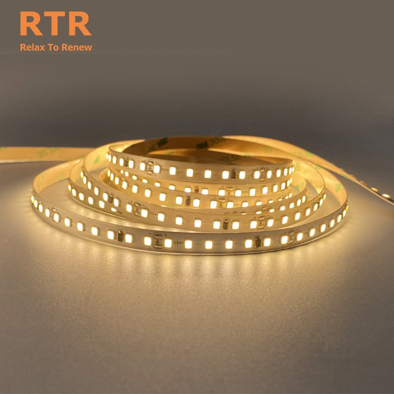 Led Strip Light 3000K-6500K CCT 8mm Width Led Flexible Strip Light 24V 140leds/m For House Declor Lighting