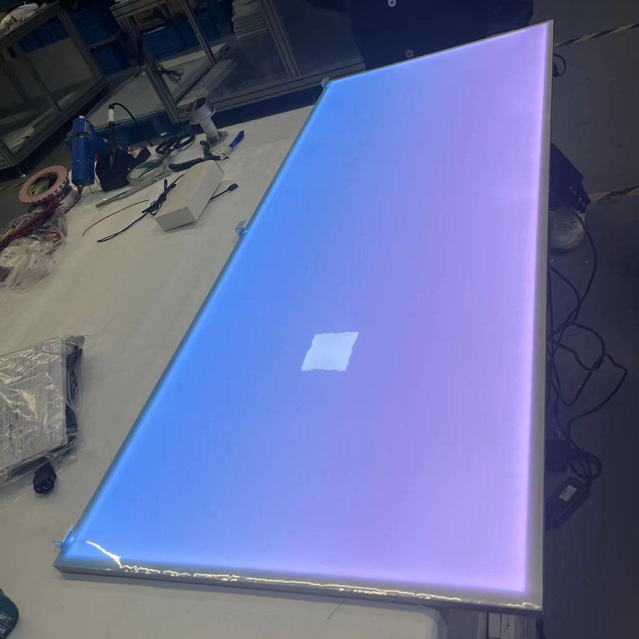 90*45cm RGB color fish tank backlight with phone APP control dimmer LED Aquarium Lighting with magnetic connector