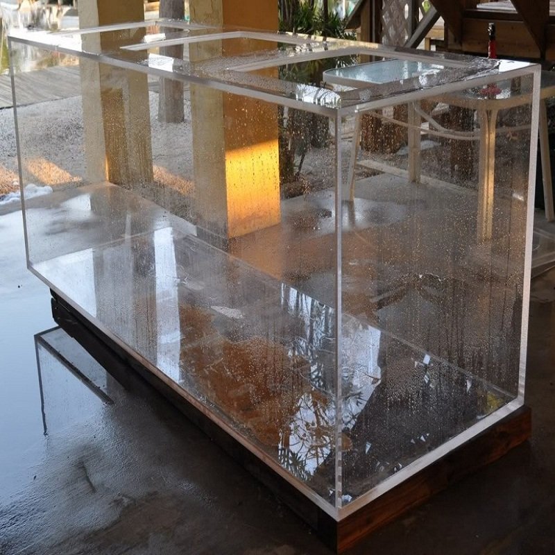 2022 wholesale Custom acrylic aquarium New Design Aquarium Tank Kit with LED Lighting fish tank