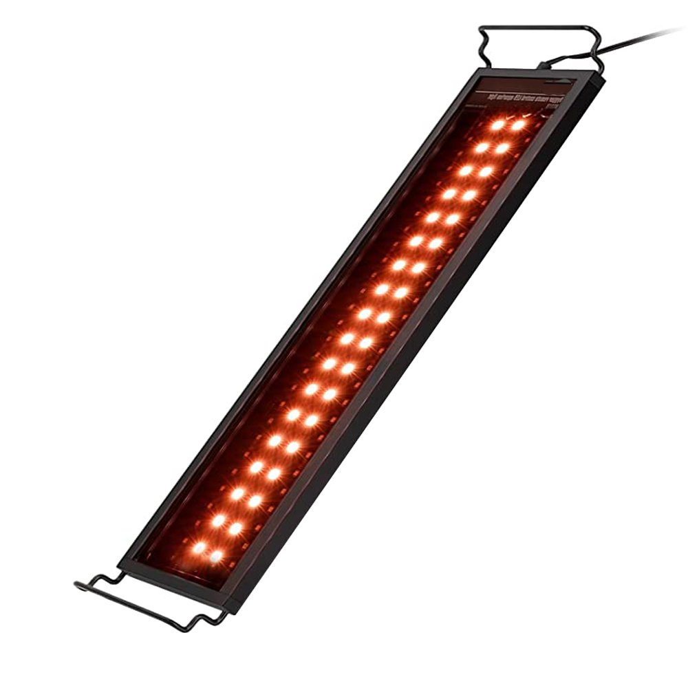Remote Control 24/7 Smart WRGB LED Grow Fish Aquarium Light full Spectrum for Live Plant Fish Tank 12-55 inch
