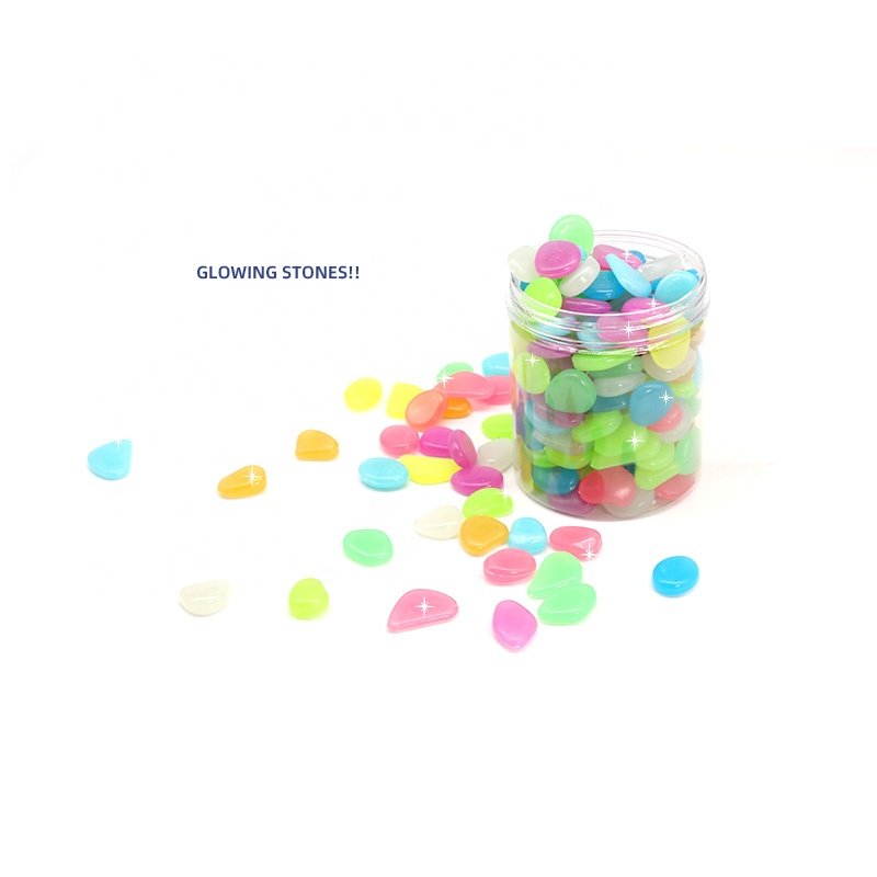 3-5mm glow-in-the-dark sand horticultural aquarium landscape fluorescent stone resin Luminous Stone paving brick