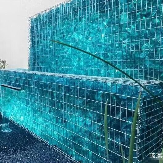 Glass Rock for Landscaping Stone for Garden Decorative Glass Stone