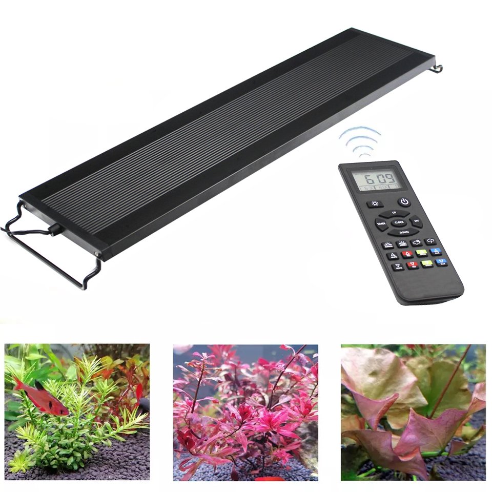 56W WRGB 2 programme Aquarium Lights Coral Reef Led planted Light for Coral Reef with wireless control