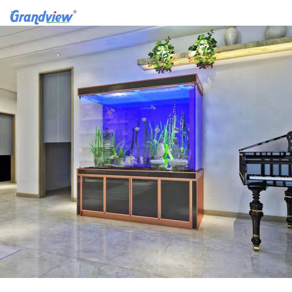 Grandview Transparent Large Fish Tank Acrylic Case Waterproof Aquarium