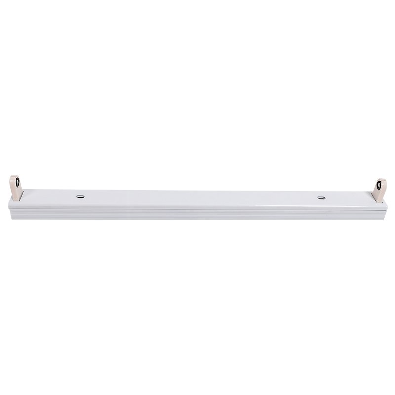 High Quality Tube Fixtures Shrink Package Single Double Cap Folding Broad Base Double Tube Fixture T8 Integrated LED Fixture