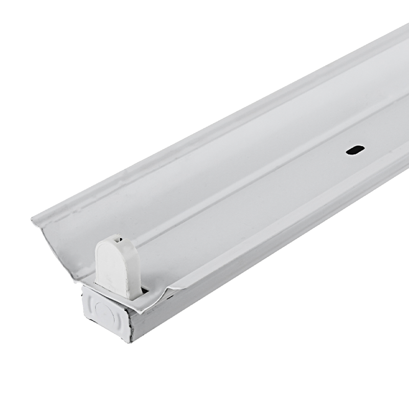 High Quality Tube Fixtures Shrink Package Single Double Cap Folding Broad Base Double Tube Fixture T8 Integrated LED Fixture