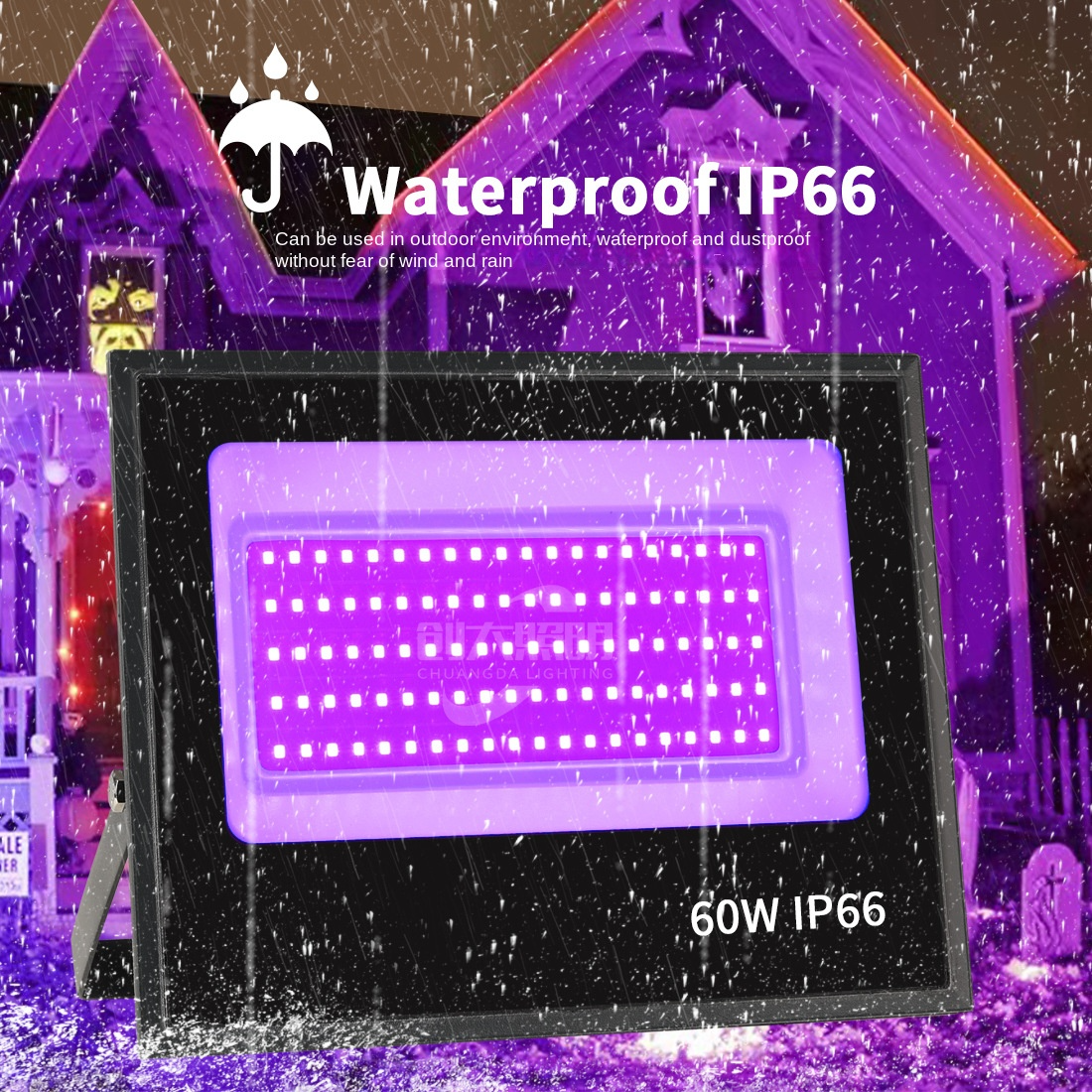 Led Blacklight US 50 W 80w 100w 150w disco Dj party night lamp stage club uv lights led black light for party