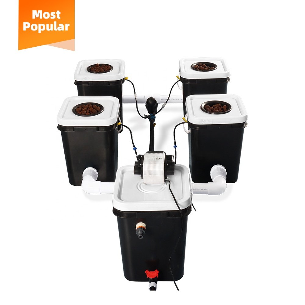New Promotion PVC Pipe Hydroponic Complete Growing System Kits Greenhouse Hydroponic Bucket Supplier China