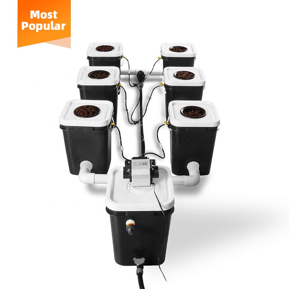 New Promotion PVC Pipe Hydroponic Complete Growing System Kits Greenhouse Hydroponic Bucket Supplier China