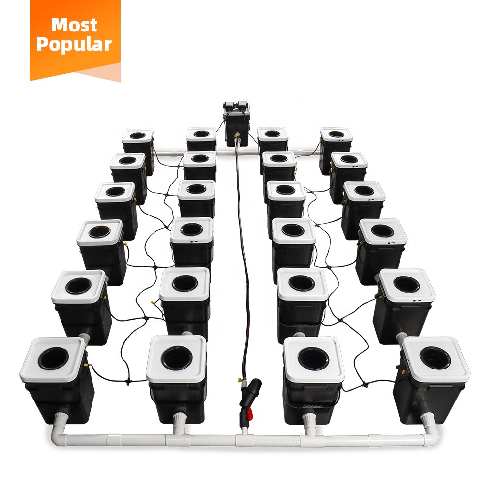 New Promotion PVC Pipe Hydroponic Complete Growing System Kits Greenhouse Hydroponic Bucket Supplier China