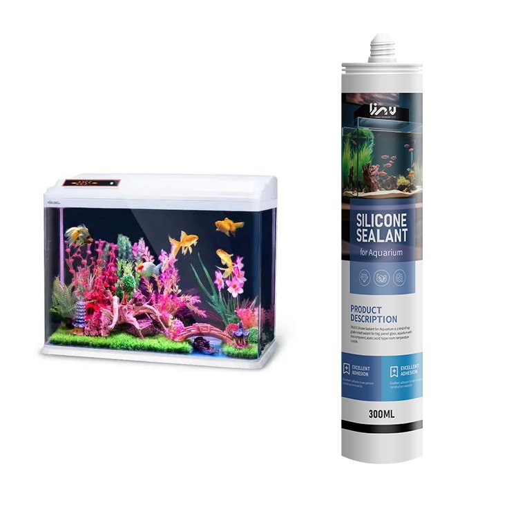 No Slump Weather Resistance Marineland Aquarium Grade Acetic Silicone Sealant