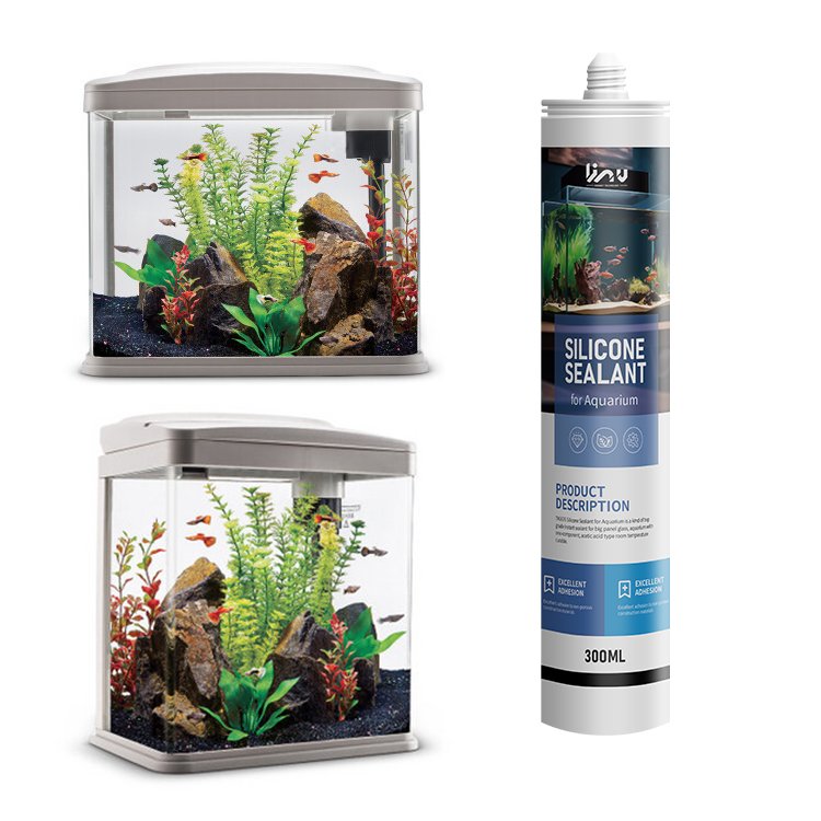 No Slump Weather Resistance Marineland Aquarium Grade Acetic Silicone Sealant
