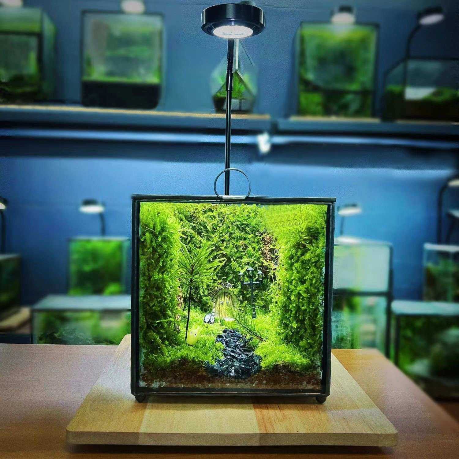 Salable Full spectrum microlandschaft Lighting Led Aquarium Fish Tank Light Bamboo Plant Lamp Planted Vivarium Terrarium Light