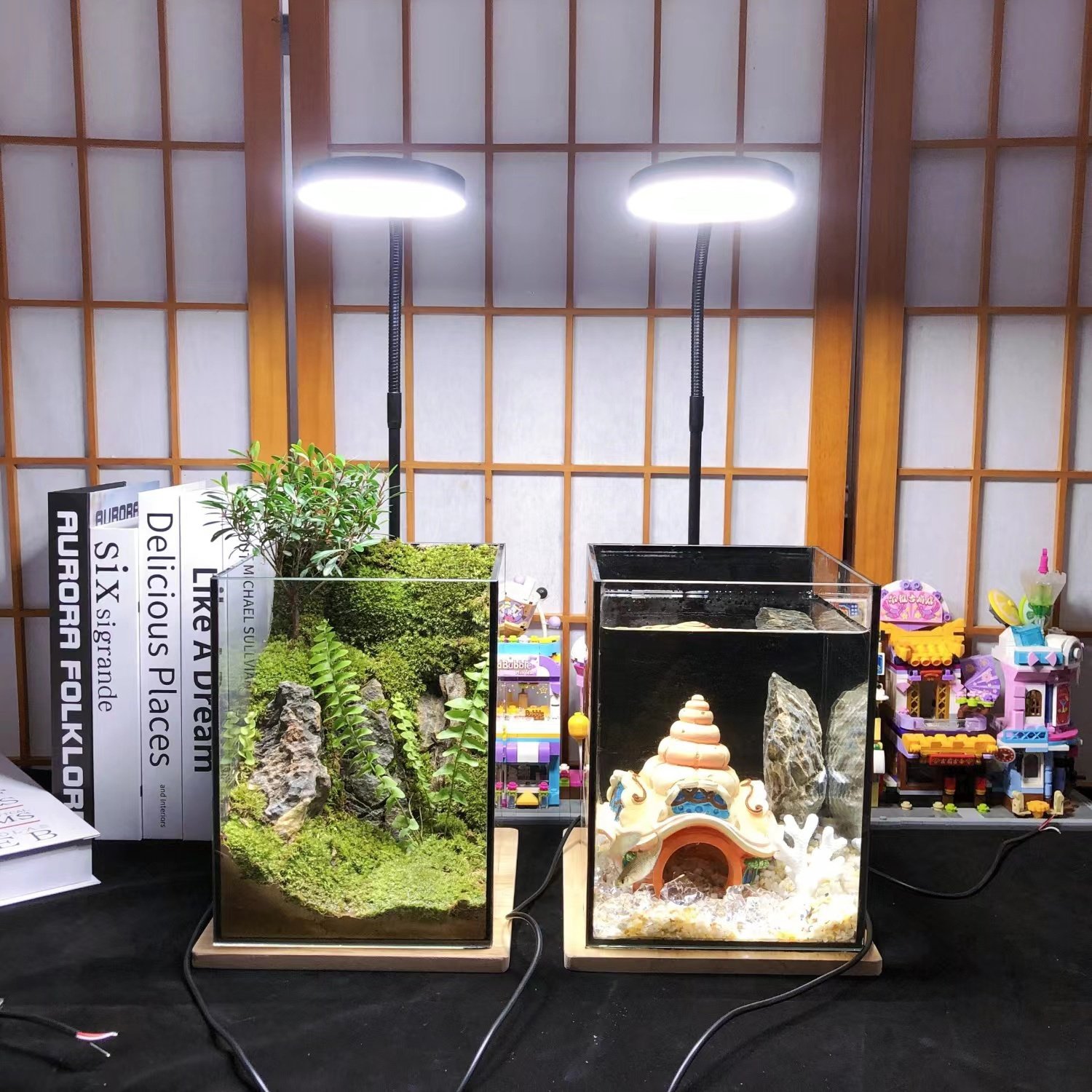 Salable Full spectrum microlandschaft Lighting Led Aquarium Fish Tank Light Bamboo Plant Lamp Planted Vivarium Terrarium Light