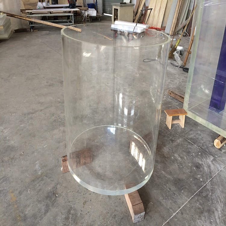 NAXILAI Large Diameter 1000MM Cast Acrylic Tube Clearing Cylinder Tank Tube Aquarium For Fish Tank