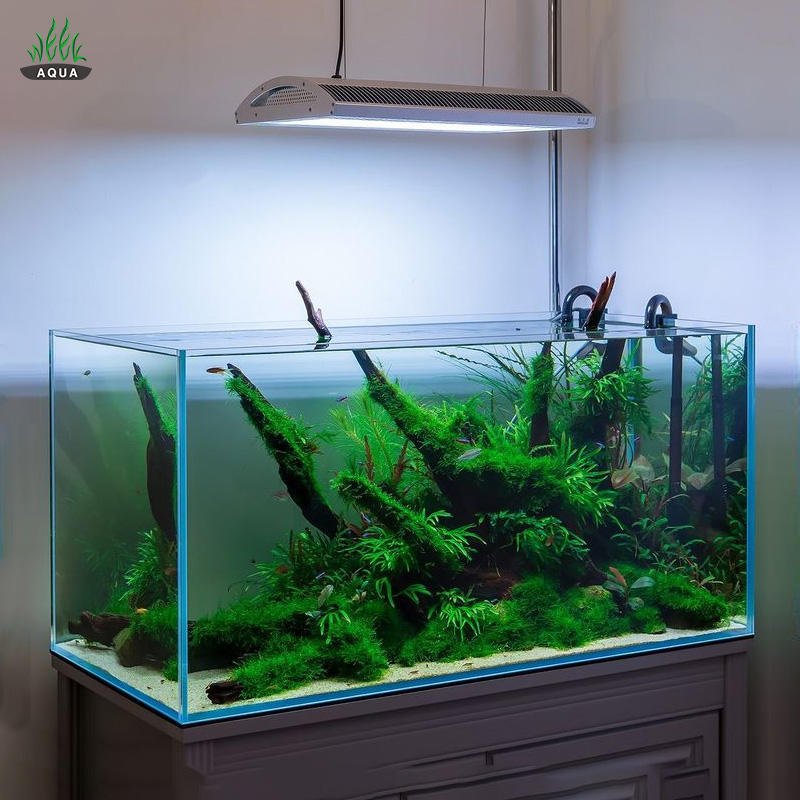 Professional Aquarium 16inch LED Plant Grow Light APP Control Full-spectrum Aquarium Lihgt