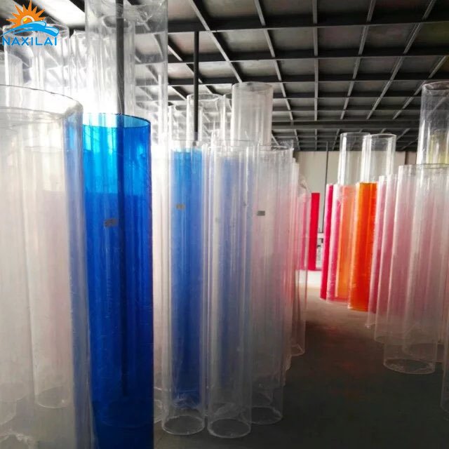 Naxilai Professional Manufacturer Light Plastic Large Diameter 400Mm Acrylic Transparent Plexi glass Tube for Algae Culture