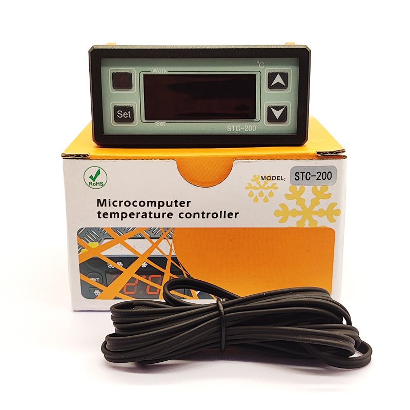 Control Refrigerator Cooling And Heating Thermoregulator Digital Thermostat Temperature Controller STC-200