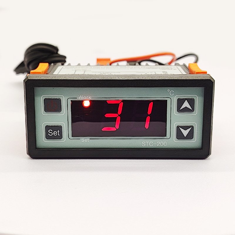 Control Refrigerator Cooling And Heating Thermoregulator Digital Thermostat Temperature Controller STC-200