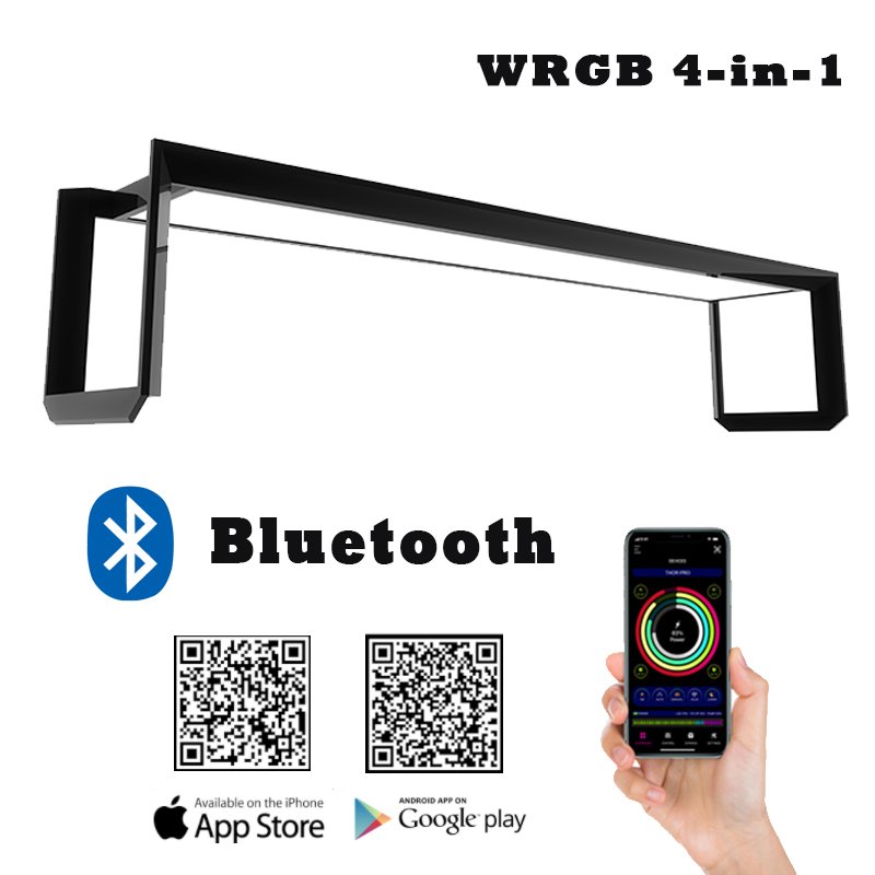 Smart Planted Aquascaping LED Lighting Full Spectrum App Control Fish Tank Aquarium Lighting