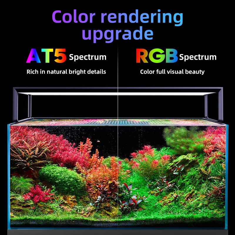 Full Spectrum LED Aquarium Light Dimmable For Freshwater Planting And Fish Tank Aquatic Plant Light