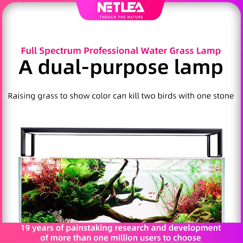 Full Spectrum LED Aquarium Light Dimmable For Freshwater Planting And Fish Tank Aquatic Plant Light