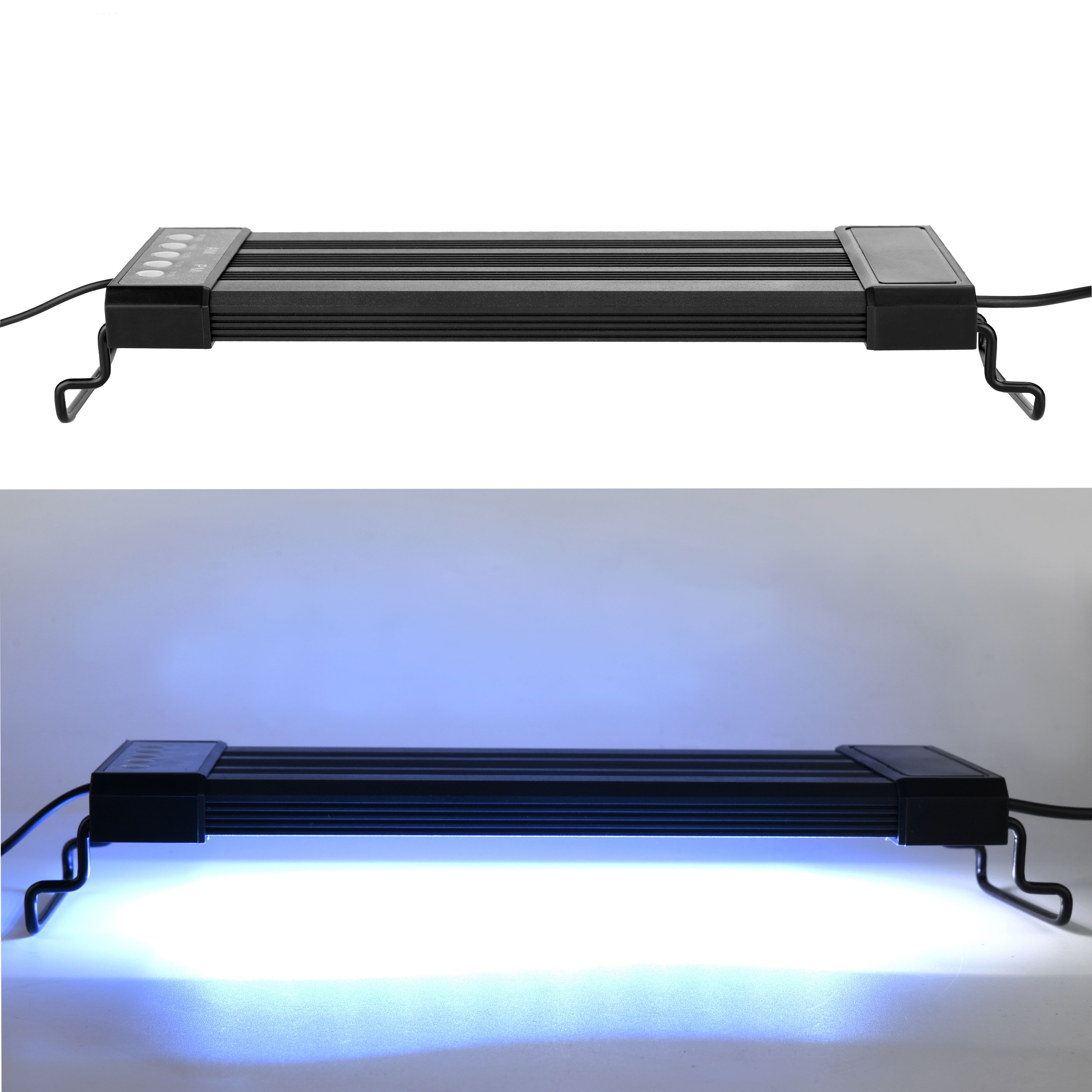 Seabillion Newest Design Fish Tank Light with Brackets LED Aquarium Lighting for Plant Grow