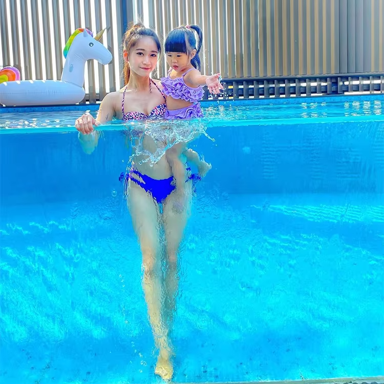 Aupool Acrylic Swimming Pool Cost Acrylic Above Ground glass Swimming Pool Acrylic Glass For Swimming Pools