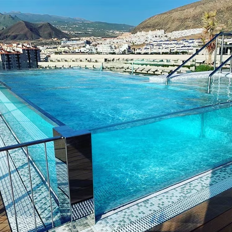 Aupool Acrylic Swimming Pool Cost Acrylic Above Ground glass Swimming Pool Acrylic Glass For Swimming Pools