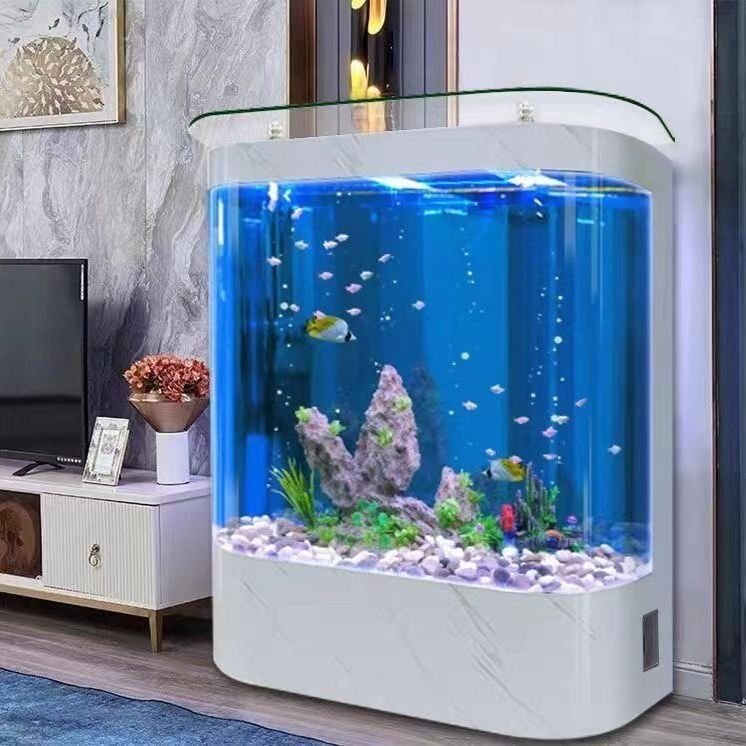 Wholesale acrylic fish tank standing against the wall,Clear aquarium tank, betta tank