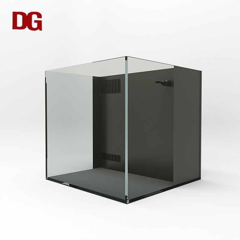 Wholesale Custom Glass Small Aquarium Fish Tank Modern Home Office Bar Counter Decorated Fish Tank Aquarium